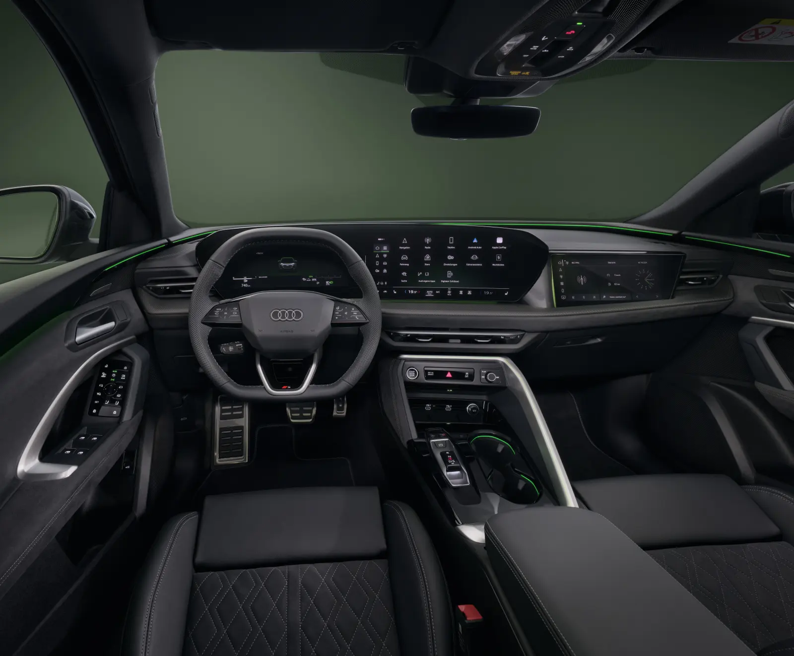 Driver’s cockpit